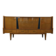 Vintage Scandinavian-style wooden sideboard