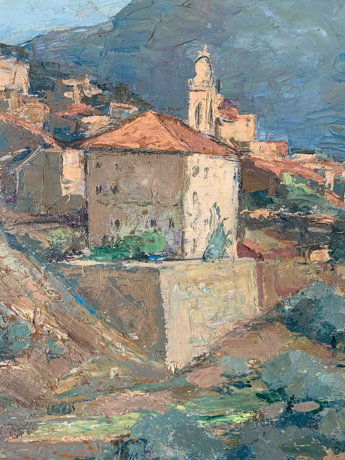 Corsican landscape painting