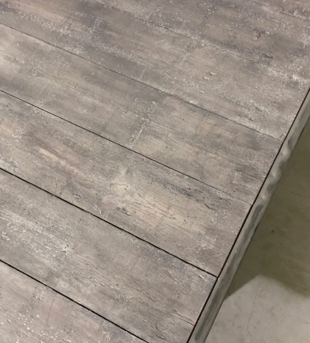 Industrial coffee table