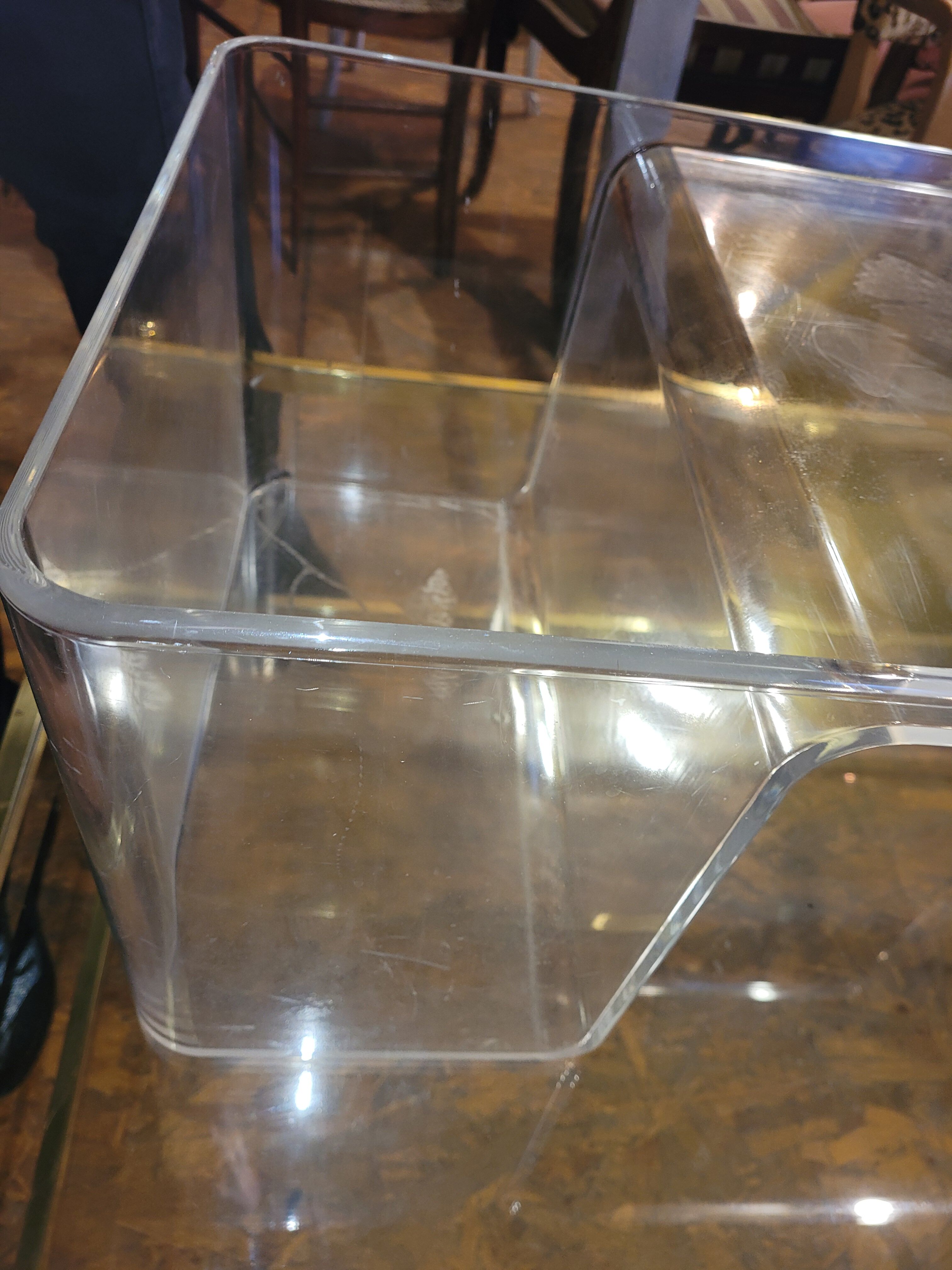 Plexiglas coffee table by Patricia Urquiola