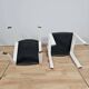 Jeo COLOMBO for Pozzi, pair of "300 chair" chairs, circa 1965