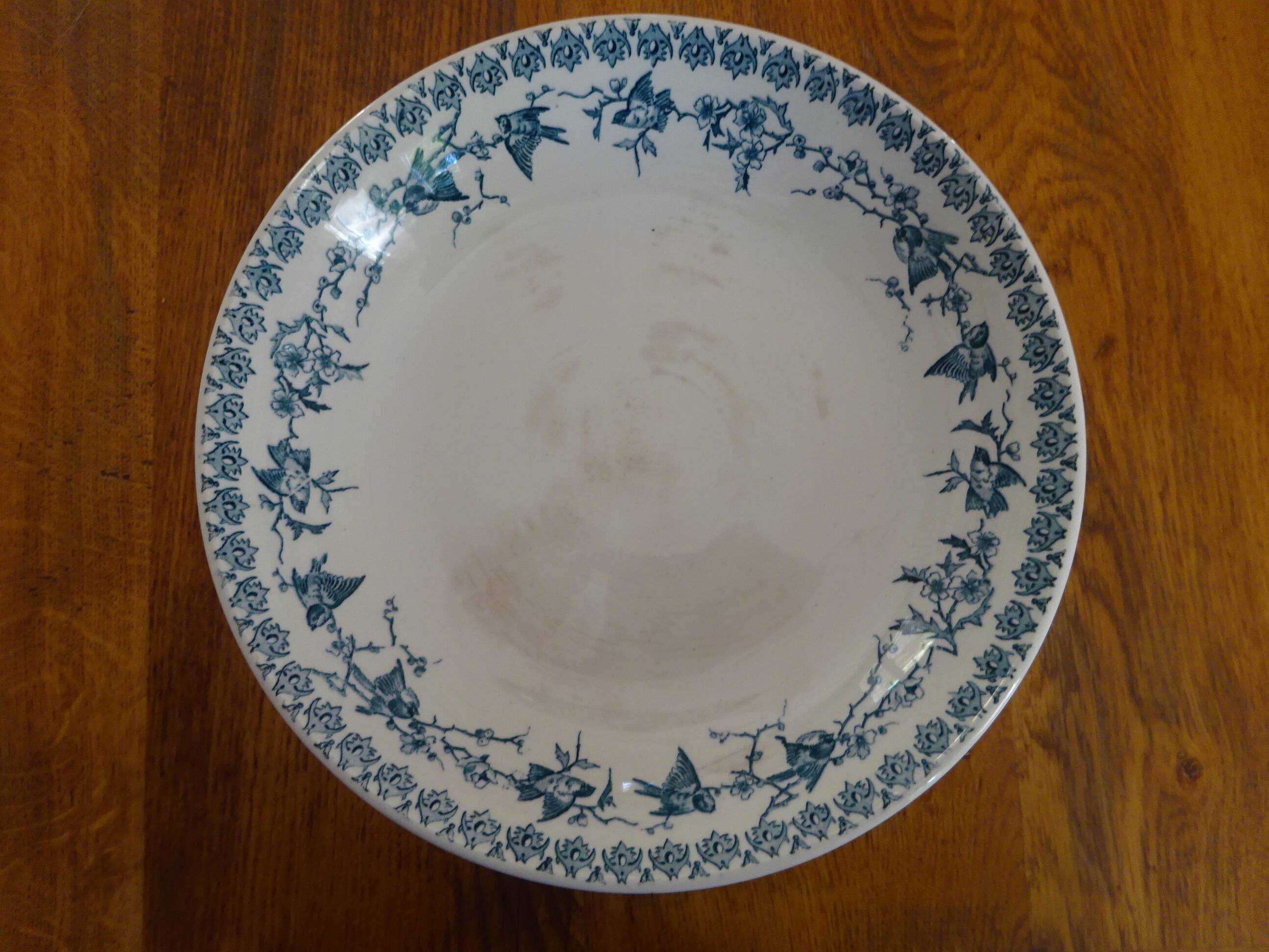 Large compote dish Terre de Fer