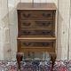 Small English mahogany chest of drawers from the 50s