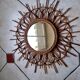 Rattan sun mirror 56cm