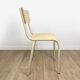 School infirmary chair painted metal 50s