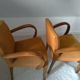 Pair of bridge chairs