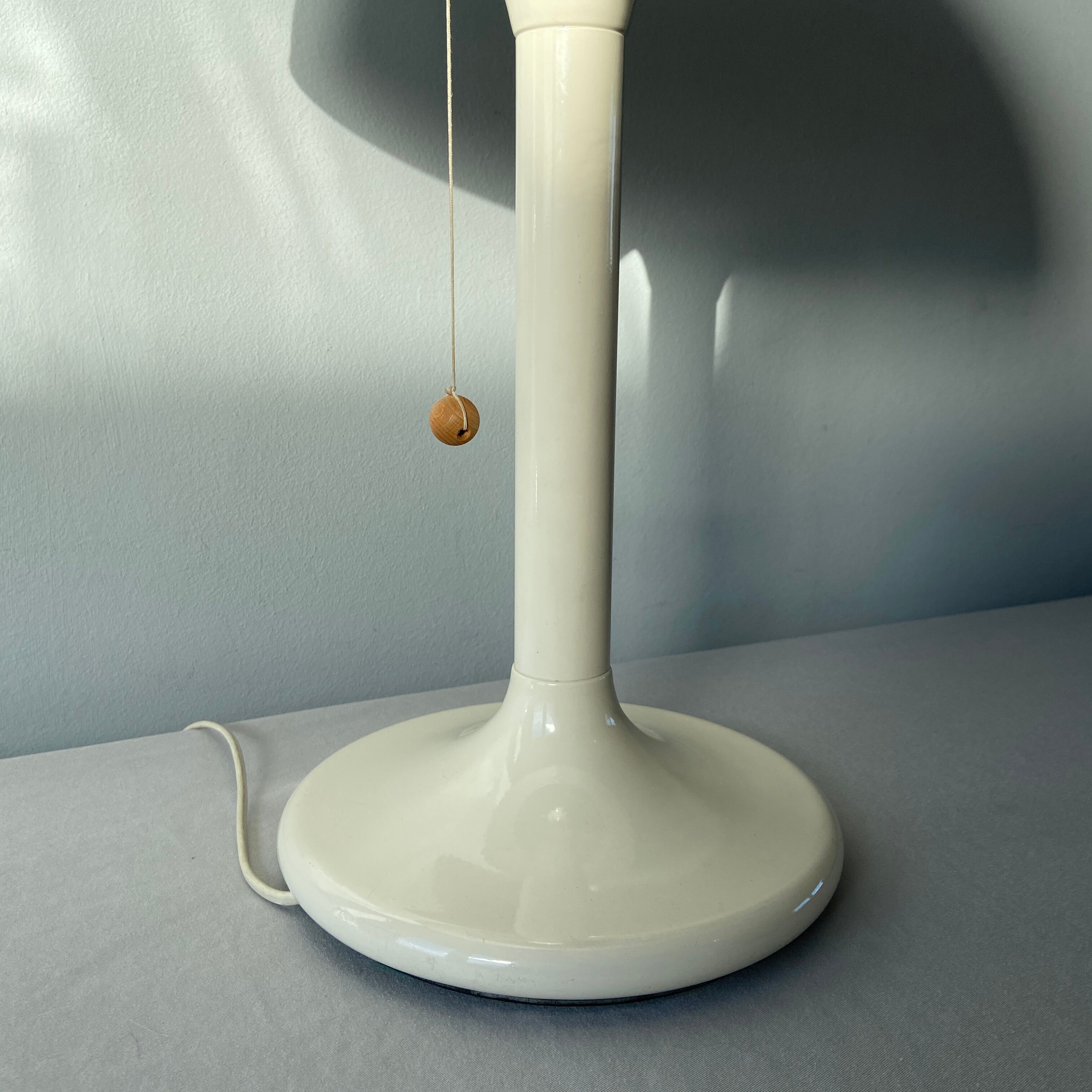 Vintage white Mushroom lamp