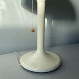 Lampe champignon blanc vintage