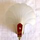 Pair of shell sconces