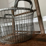 Industrial metal basket