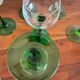 6 engraved wine glasses