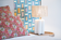Lampe Charlotte blanche raphia Cosin Paris