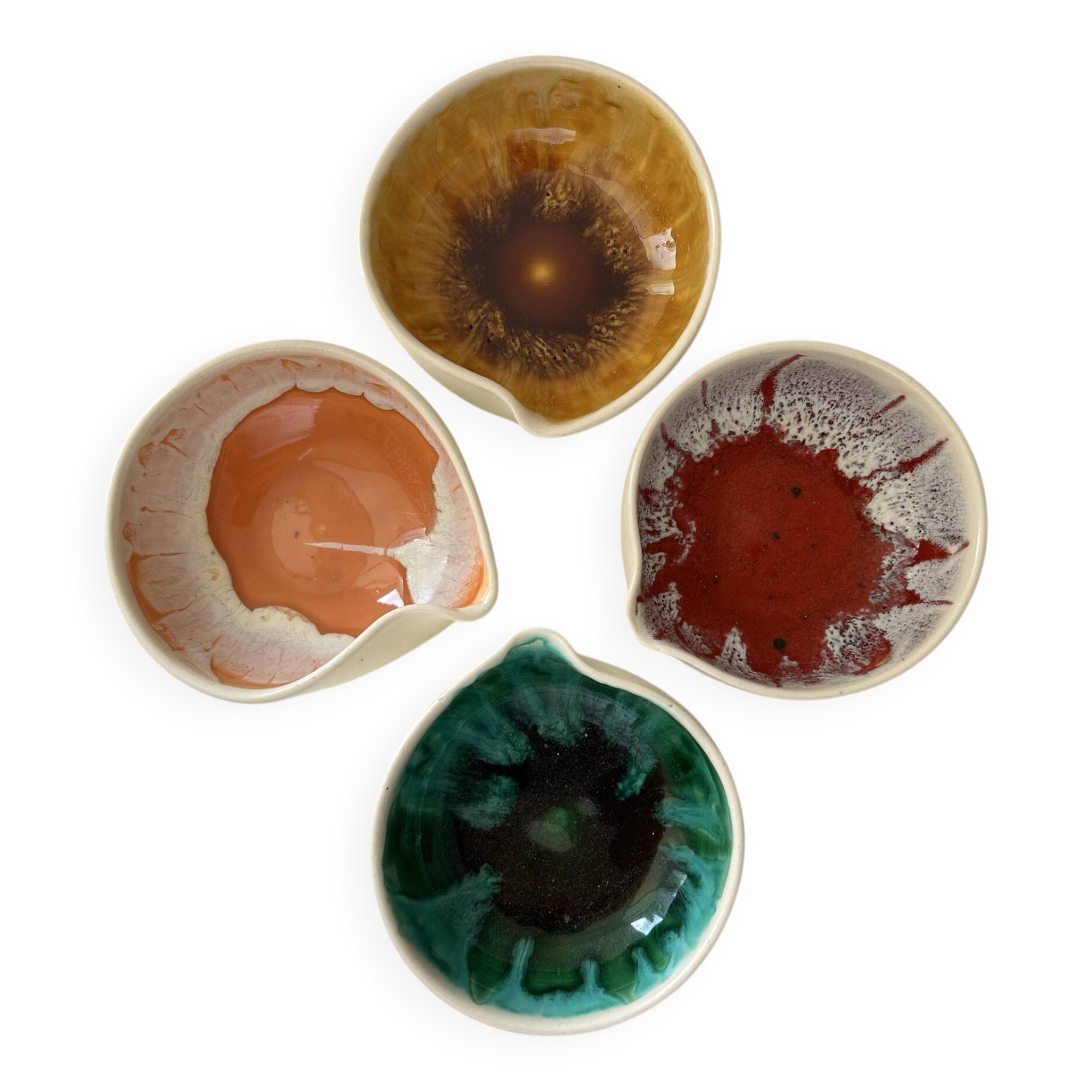 Set of 4 bowls 1950