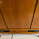 Vintage wardrobe with compass feet from the 60s