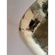 Contemporary Hammered Brass Dome Pendant Light