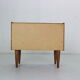 Scandinavian modern teak chest of drawers, small cabinet 1960 denmark
