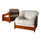 paire de fauteuils, 1970