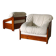paire de fauteuils, 1970