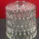 Molded glass pendant lampshade circa 1960/70