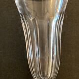 11 crystal champagne flutes, old and blown