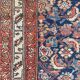 Handmade old Kurdish Persian carpet 135x276 cm