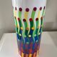 Op Art Vase • Julio Le Parc • Kinetic Art • Porcelain • Bernardaud Limoges • 2017