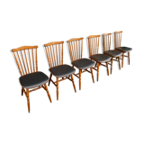 Set of 6 Baumann "Tacoma" chairs