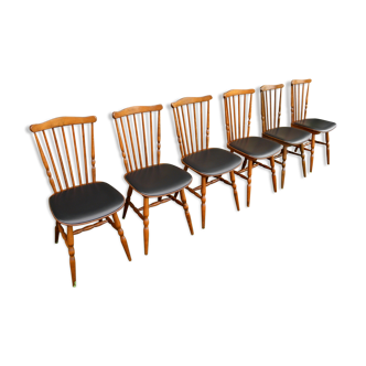 Set of 6 Baumann "Tacoma" chairs