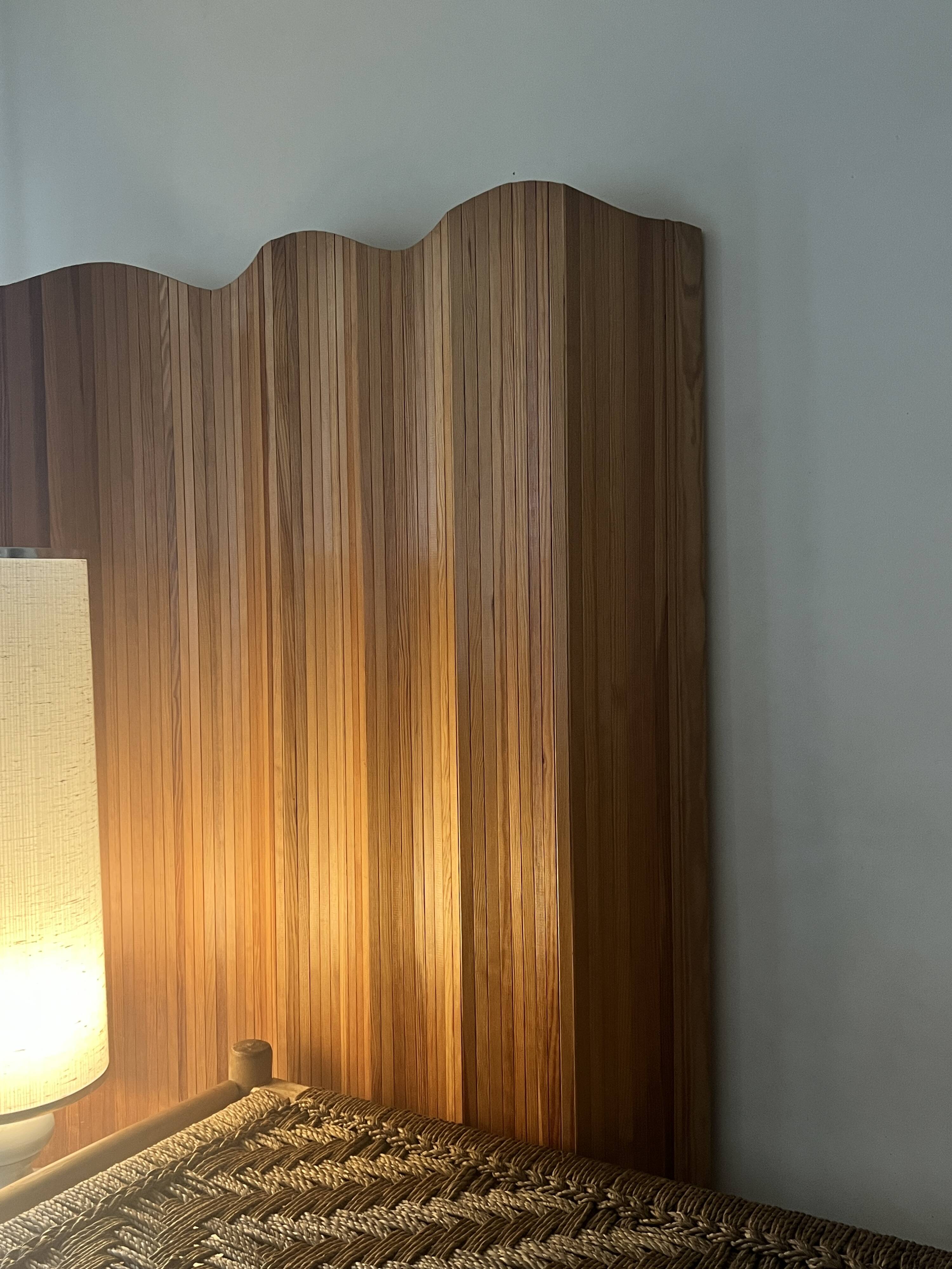 Lampe de sol en métal brossé Philippe Barbier, design 1970
