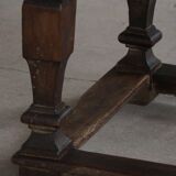19th-century Baroque side table in oak, Danish cabinetmaker, 1800s
