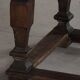 19th-century Baroque side table in oak, Danish cabinetmaker, 1800s