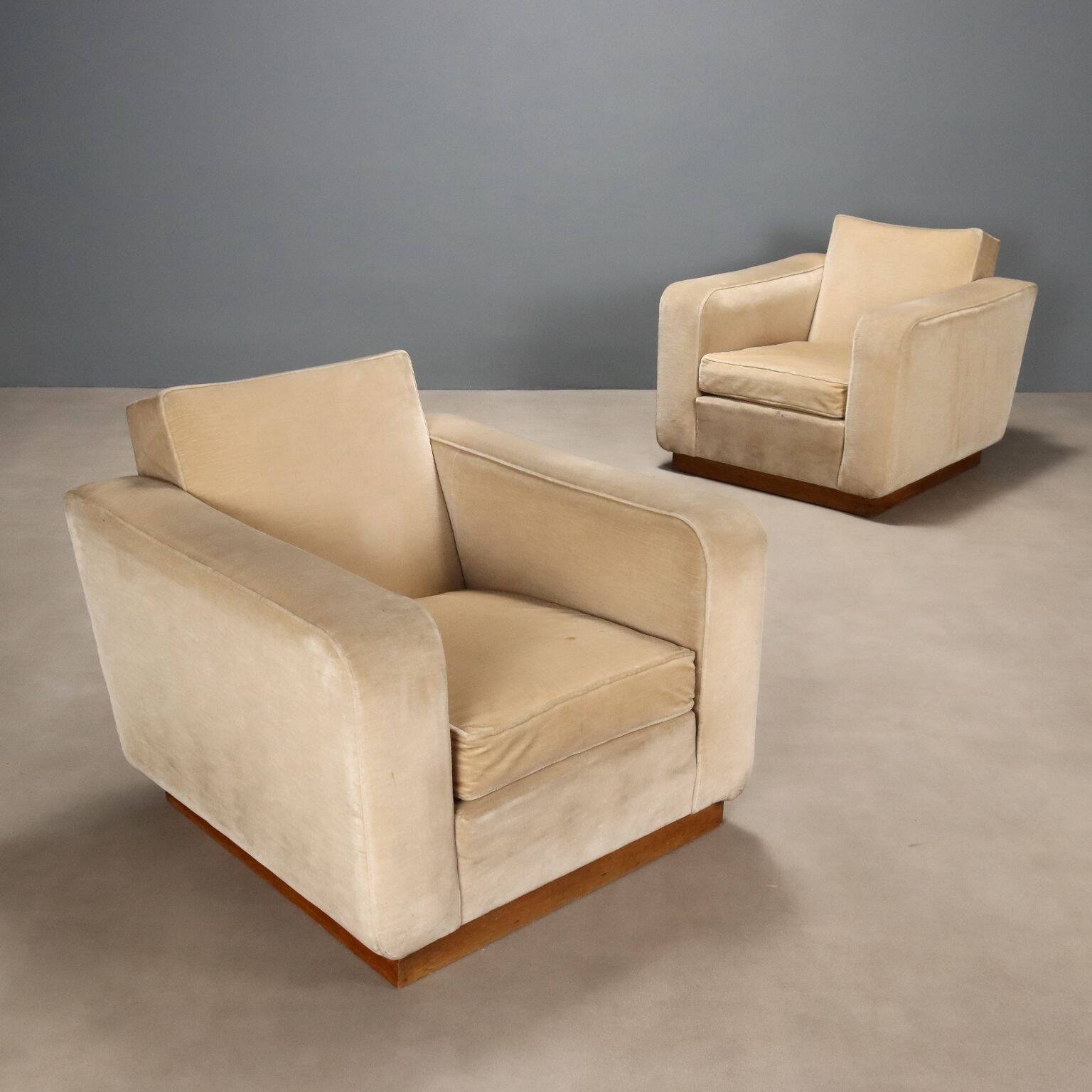 Two armchairs from the 1940s