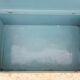 Military green metal trunk