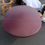 Round table in rosewood 60's