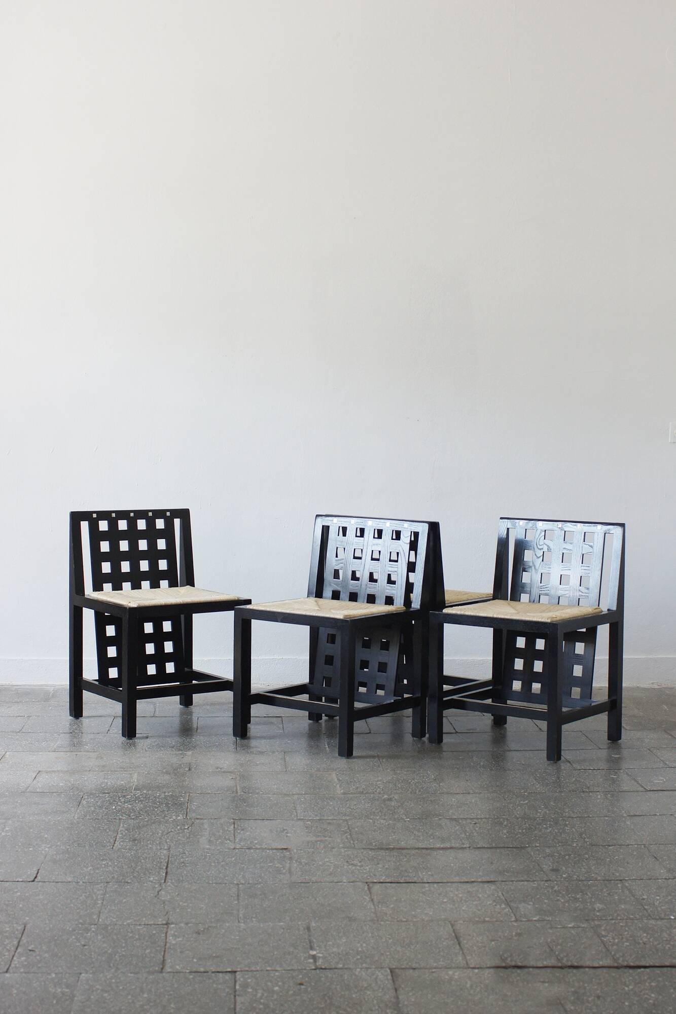 Vintage DS3 Dining Chairs by Charles Rennie Mackintosh for Atelier Internat