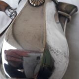 Silver-plated milk jug