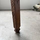 Table basse savoyarde art populaire