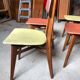 Set of 6 vintage 50s chairs