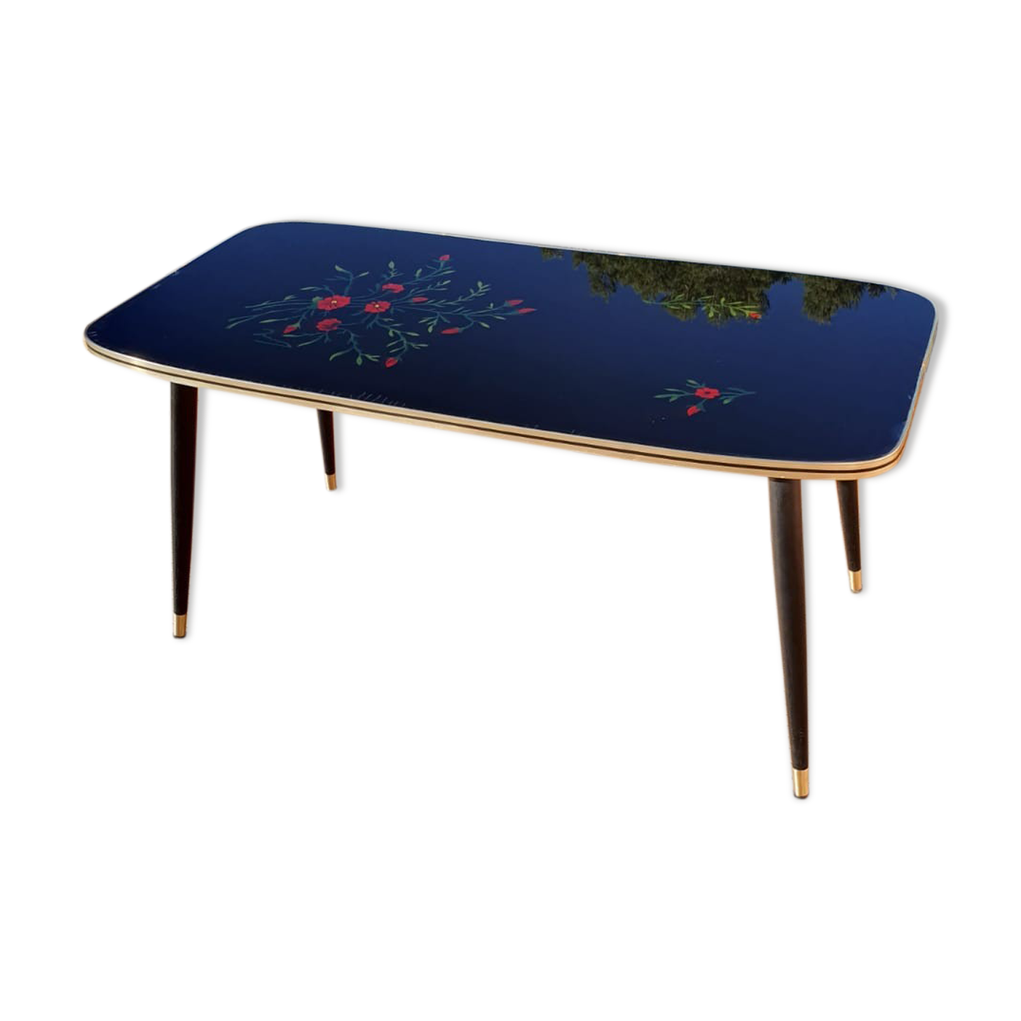 Low foot table compass vintage compass