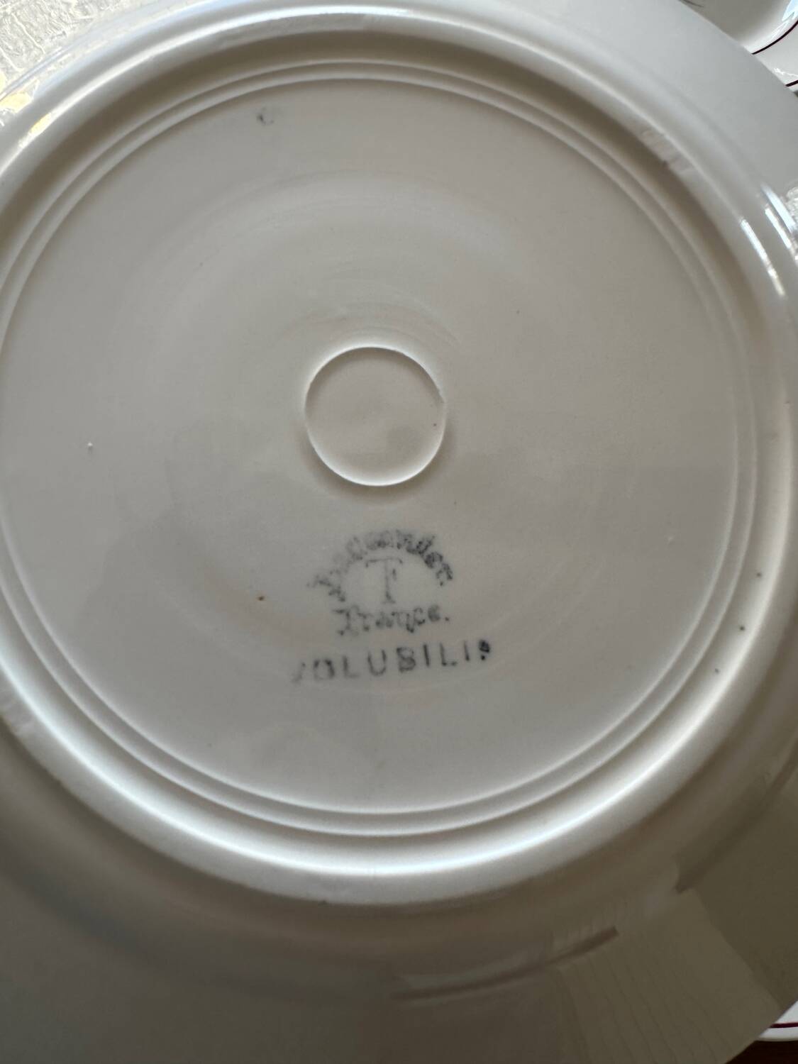 7 antique dinner plates