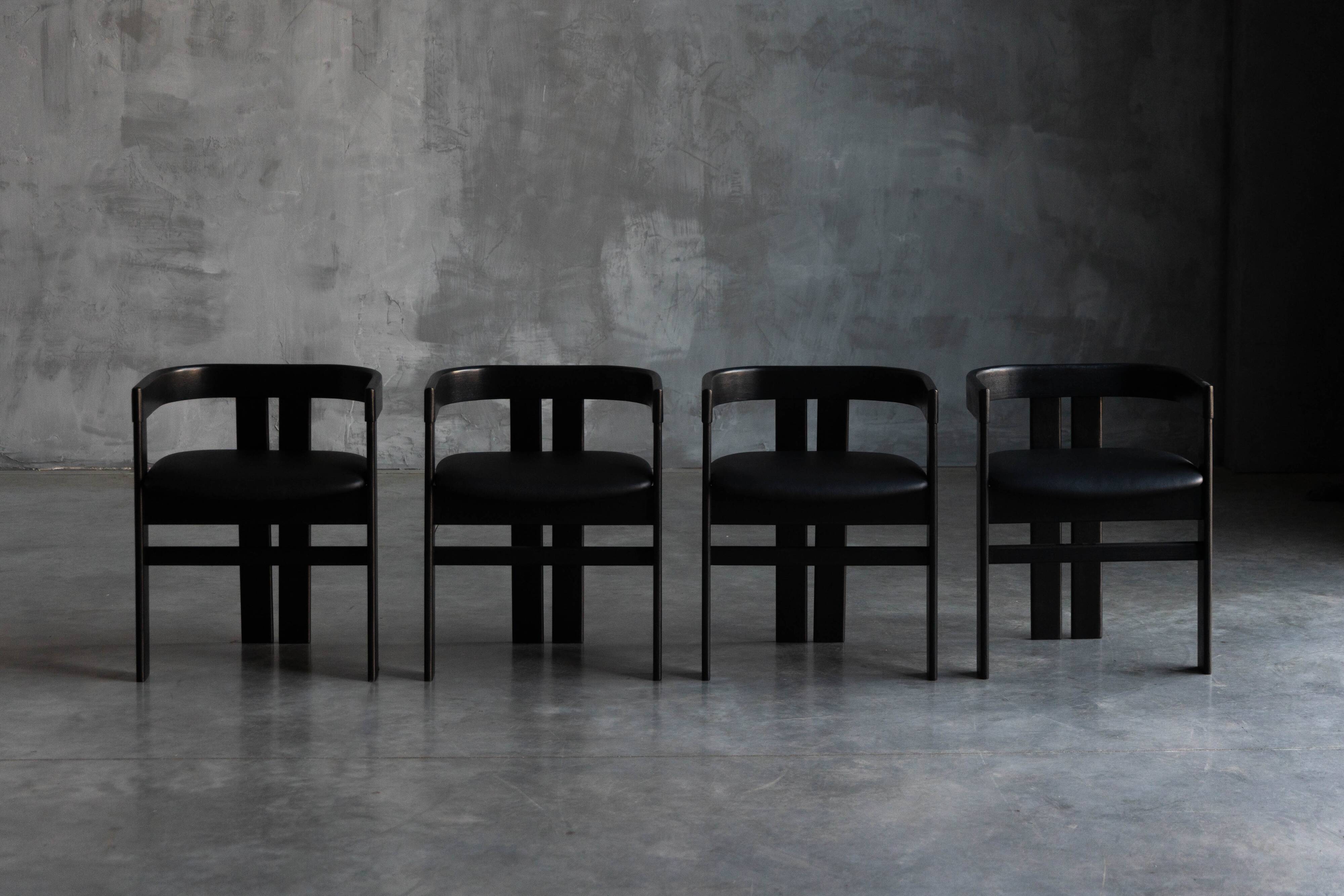 Pigreco chairs by Tobia Scarpa for Tacchini, Italy, 1960s