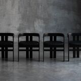 Pigreco chairs by Tobia Scarpa for Tacchini, Italy, 1960s
