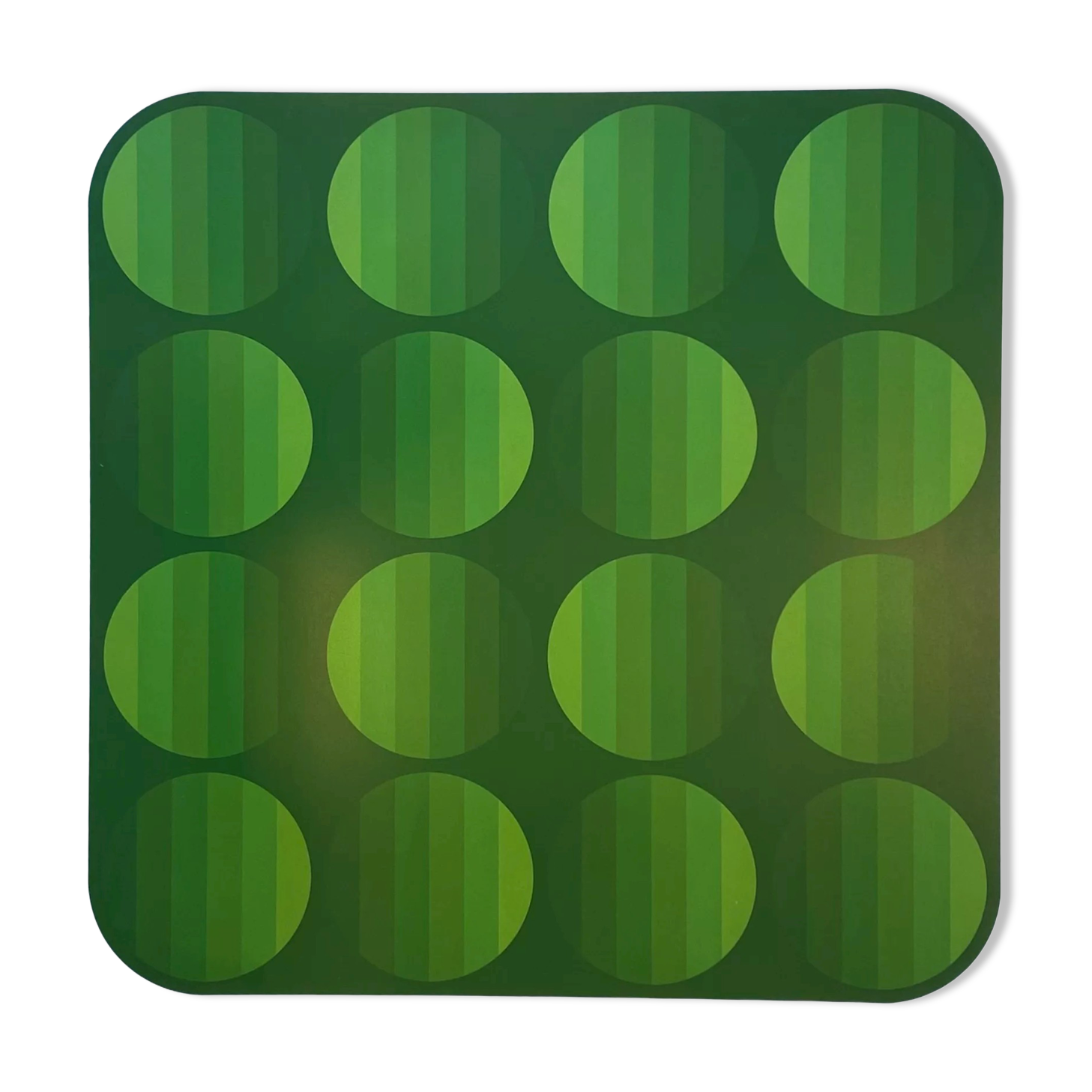 Poster - Photolithography Jim Bird tribute to Vasarely