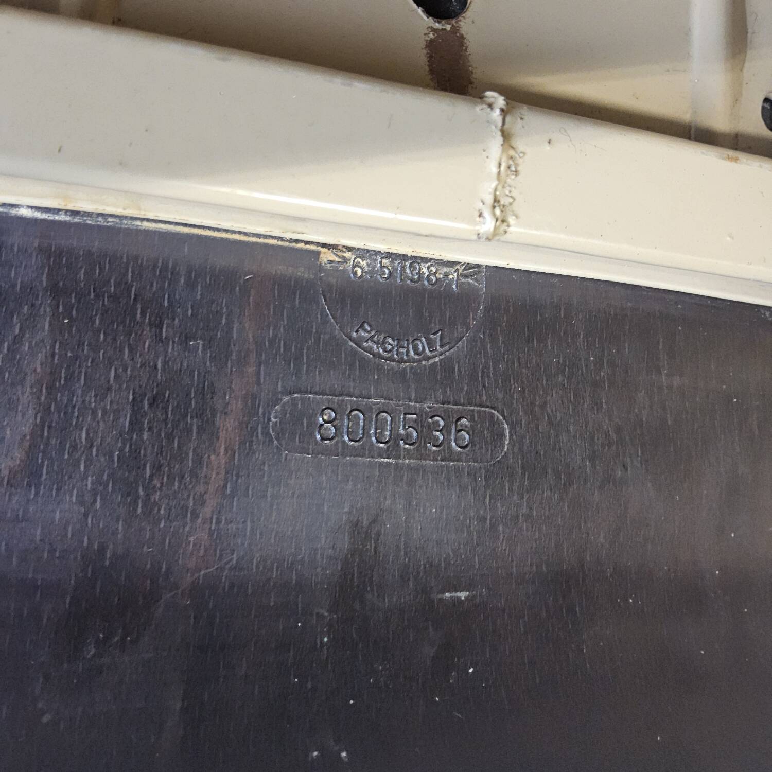 Vintage Galvanitas S23 Elmar Flötotto children's desk chair