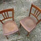 Pairs of chairs Bistro silkscreened