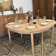 Extendable table with several options.