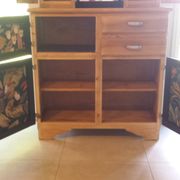 solid wood buffet, compass feet
