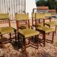 Lot de 6 chaises Henri II