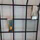 Vintage metal coat rack by Karl Fichtel