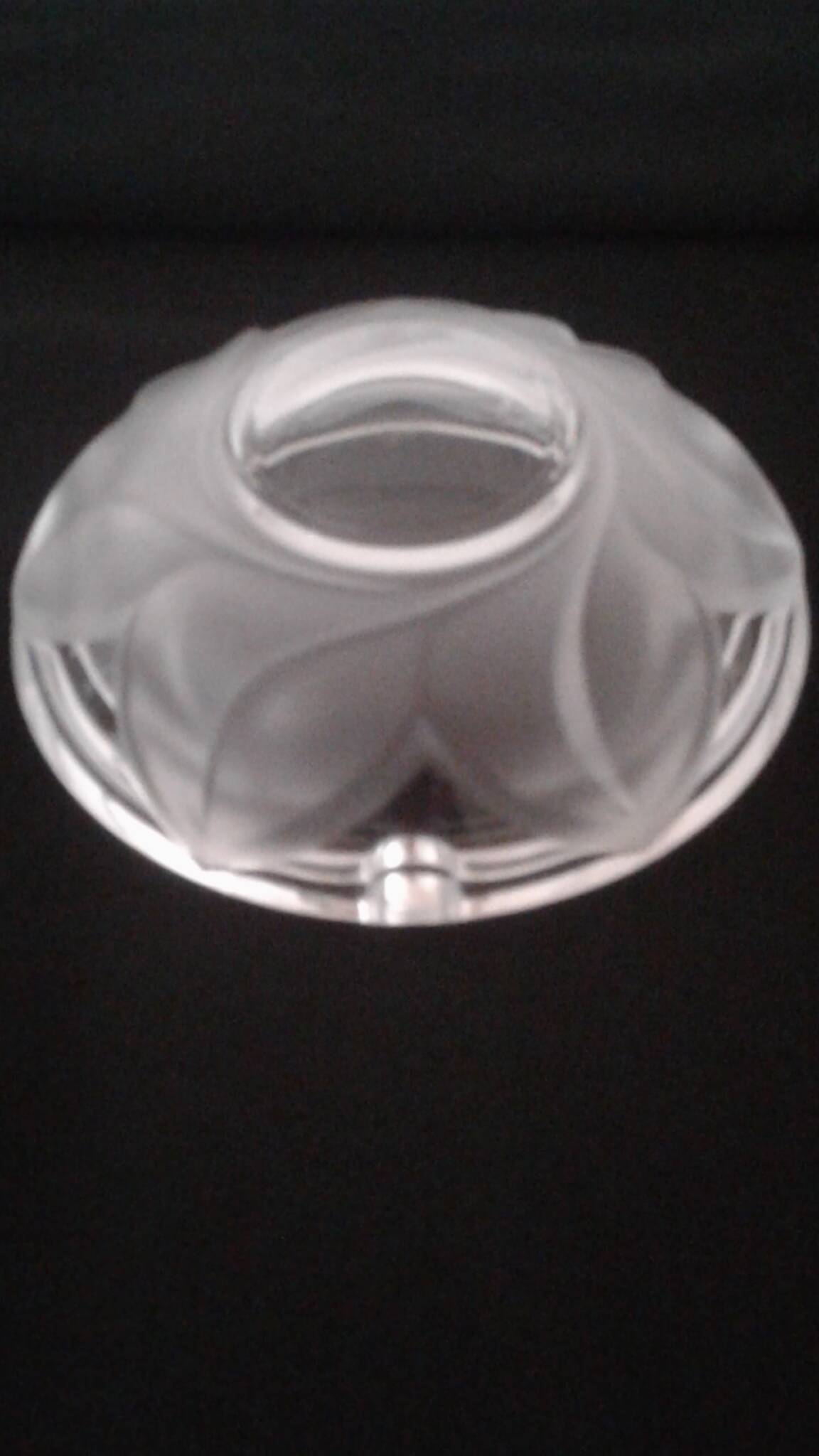 Cendrier en cristal